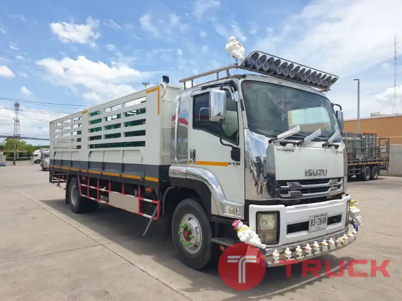 ขาย6ล้อISUZU Forward FTR240 ปี53 ยาว7.60เมตร กว้าง2.40เมตร สูง1.80เมตร