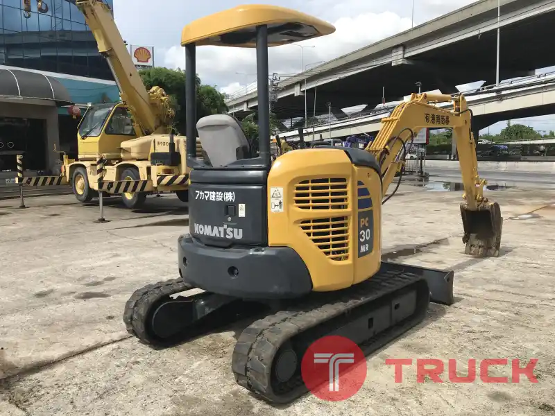 รถขุดมือสอง KOMATSU PC30MR-2 พร้อมใช้งานนำเข้าจากญี่ปุ่น ใช้งานมาน้อยรถสวยมาก