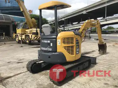 รถขุดมือสอง KOMATSU PC30MR-2 พร้อมใช้งานนำเข้าจากญี่ปุ่น ใช้งานมาน้อยรถสวยมาก