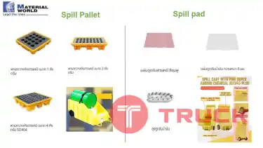 พาเลทวางถังสารเคมี Spill Pallet
