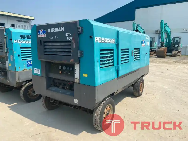 655CFM เครื่องปั๊มลม : Airman PDS655S ปี2001 จากญี่ปุ่น โทร. 080-6565422 (หนิง)