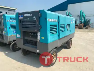 655CFM เครื่องปั๊มลม : Airman PDS655S ปี2001 จากญี่ปุ่น โทร. 080-6565422 (หนิง)