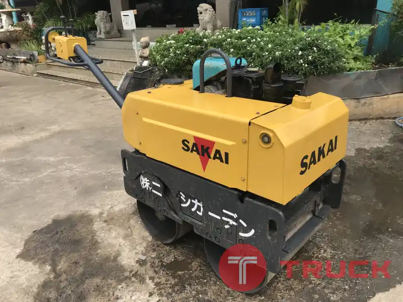 รถบดเดินตาม SAKAI สตาร์ทกุญแจ เลี้ยวล้อได้ มาใหม่จากญี่ปุ่น ไม่เคยใช้ในไทย