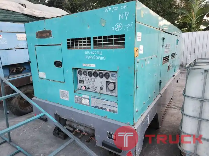 DIS600EHS - เครื่องปั๊มลม Denyo ขนาด 10 บาร์ 600cfm. OEK 098-5625920