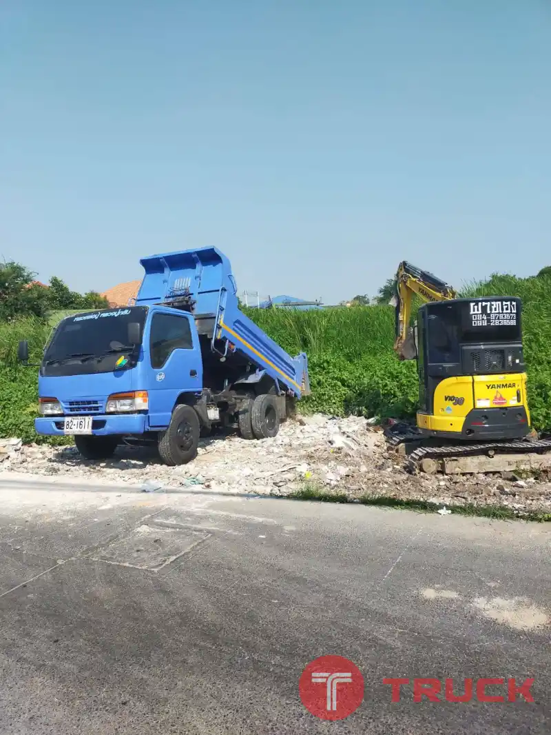 6ล้อดั้ม3คิวISUZU NKR 115แรง 6ล้อดั้ม3คิวISUZU NKR 115แรง