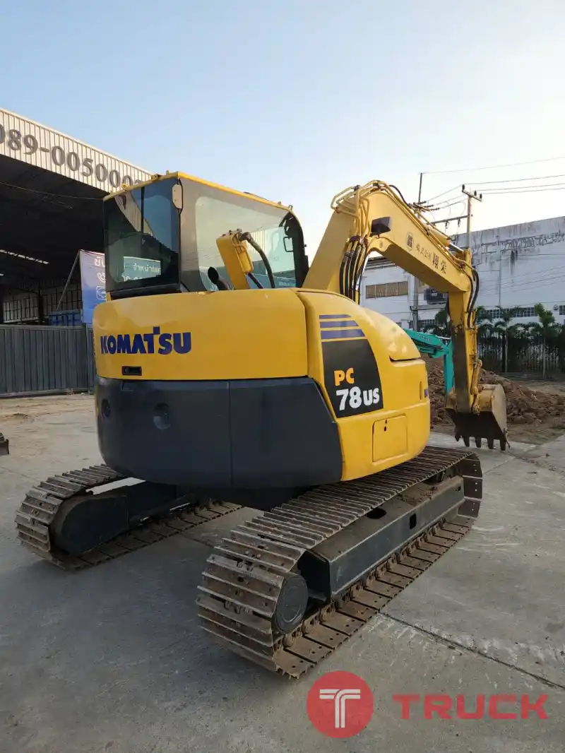 รถขุดมือสอง KOMATSU PC78US-8 มาใหม่จากญี่ปุ่น พร้อมใช้ ไม่เคยใช้งานในไทย