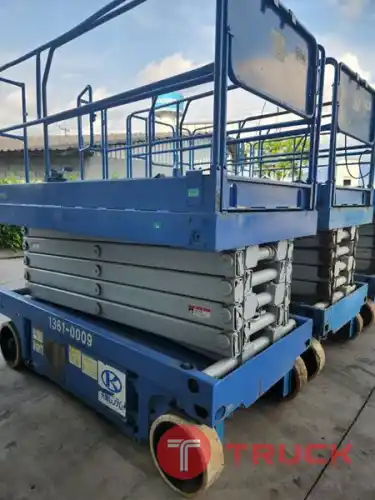 XH97-10m. Scissor Lift รถกระเช้าขากรรไกร 10 เมตร by OEK 098-5625920