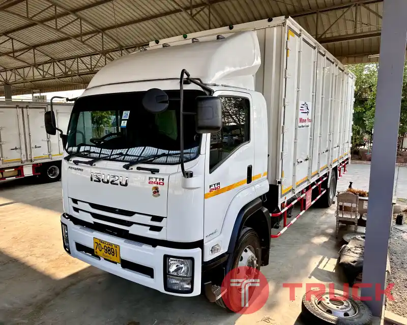 Ftr240 จดปลายปี63(ส.ค.) ตู้สิบบาน ยาว7.6m ไมล์น้อยจัด 107,000km