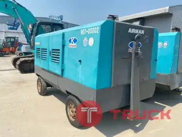 655CFM เครื่องปั๊มลม : Airman PDS655S ปี2001 จากญี่ปุ่น โทร. 080-6565422 (หนิง)