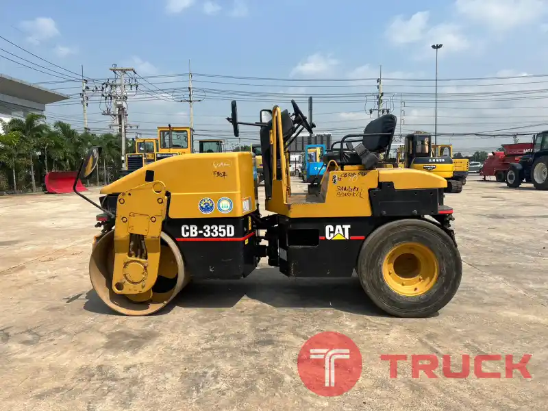 CAT CB-335D รถบดขนาด5 ตัน นำเข้าจากญี่ปุ่น สภาพพร้อมใช้งาน โทร 089-0080077,089-0050007,086-0044333,065-8844400 www.sangenjp.com www.nmc99.com