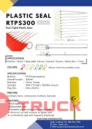 ซีลล็อคนิรภัย Security Seal