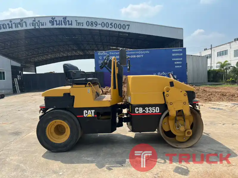 CAT CB-335D รถบดขนาด5 ตัน นำเข้าจากญี่ปุ่น สภาพพร้อมใช้งาน โทร 089-0080077,089-0050007,086-0044333,065-8844400 www.sangenjp.com www.nmc99.com