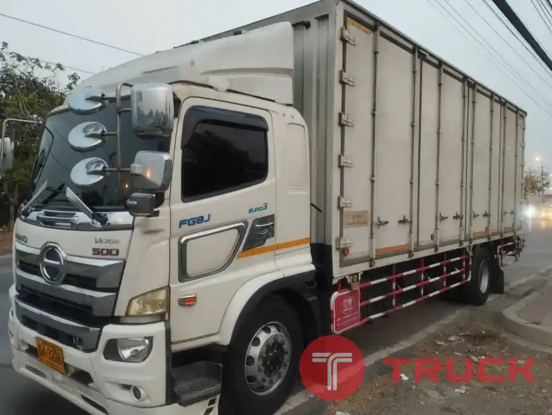 ขายรถ 6 ล้อตู้ทึบ 10 บาน ตู้ขนาด 7.60 เมตร Hino victor 500 fg8j 240 hp ปี 61 ขายรถ 6 ล้อตู้ทึบ 10 บาน ตู้ขนาด 7.60 เมตร Hino victor 500 fg8j 240 hp ปี 61