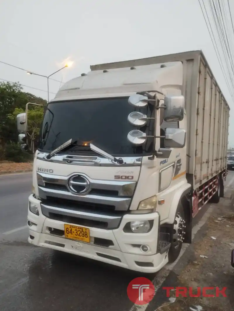 ขายรถ 6 ล้อตู้ทึบ 10 บาน ตู้ขนาด 7.60 เมตร Hino victor 500 fg8j 240 hp ปี 61 ขายรถ 6 ล้อตู้ทึบ 10 บาน ตู้ขนาด 7.60 เมตร Hino victor 500 fg8j 240 hp ปี 61