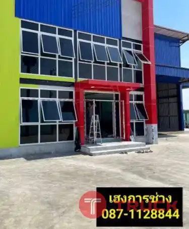 กระจกบานเลื่อนสมุทรสาคร ท่าจีน เทียนทะเล ประตูกระจกอลูมิเนียมพระราม2 บ้านแพ้ว บางแค กระทุ่มแบน