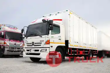 หกล้อตู้สิบบาน HINO QDR 500 212 แรงม้า ปี56