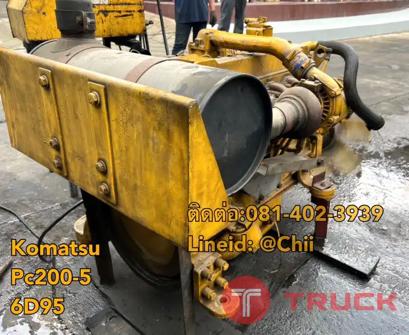 เครื่อง 6d95 pc200-5 komatsu ขายอะไหล่แบคโฮ บางนา บางพลี สมุทรปราการ