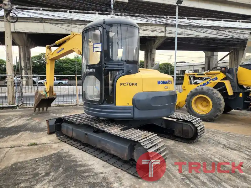 รถขุดมือสอง KOMATSU PC70FR-1 รถสวยมากพร้อมใช้ง้าน นำเข้าจากญี่ปุ่น ไม่เคยใช้งานในไทย