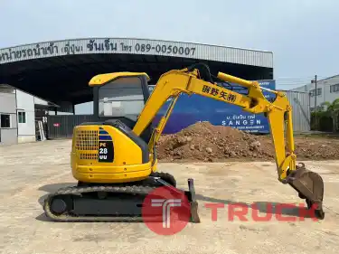 Komatsu PC28UU-2 นำเข้าจากญี่ปุ่น สภาพพร้อมใช้งาน โทร 089-0080077,089-0050007,086-0044333,065-8844400 www.sangenjp.com www.nmc99.com