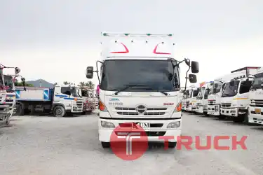 หกล้อตู้สิบบาน HINO QDR 500 212 แรงม้า ปี56