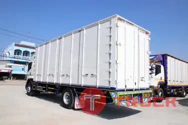 หกล้อตู้สิบบาน เพลาเดียว ISUZU FTR 240 แรงม้า ปี60
