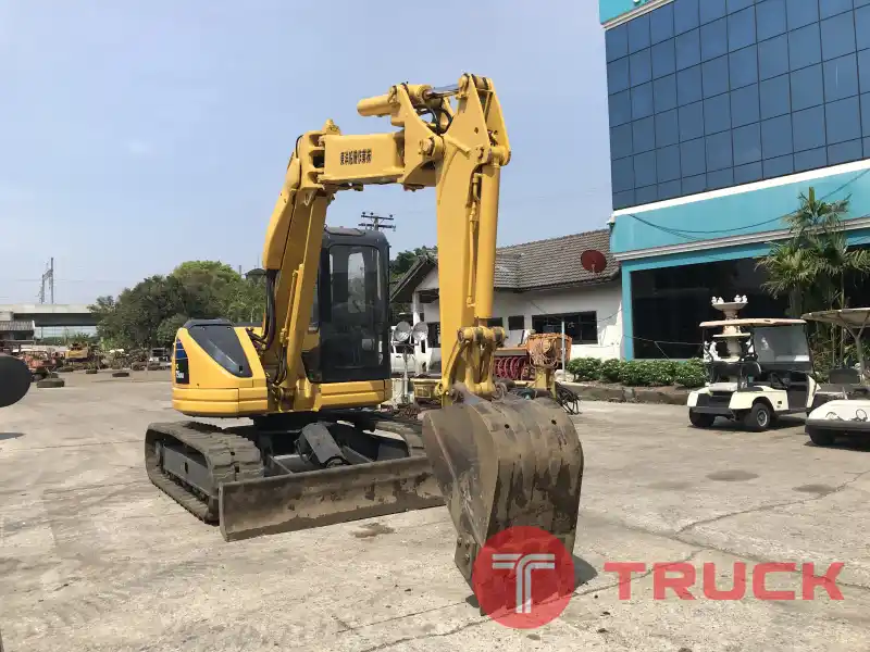รถขุดมือสอง KOMATSU PC75UU-2 รถนำเข้าใช้แล้วจากญี่ปุ่น ไม่เคยใช้งานในไทย