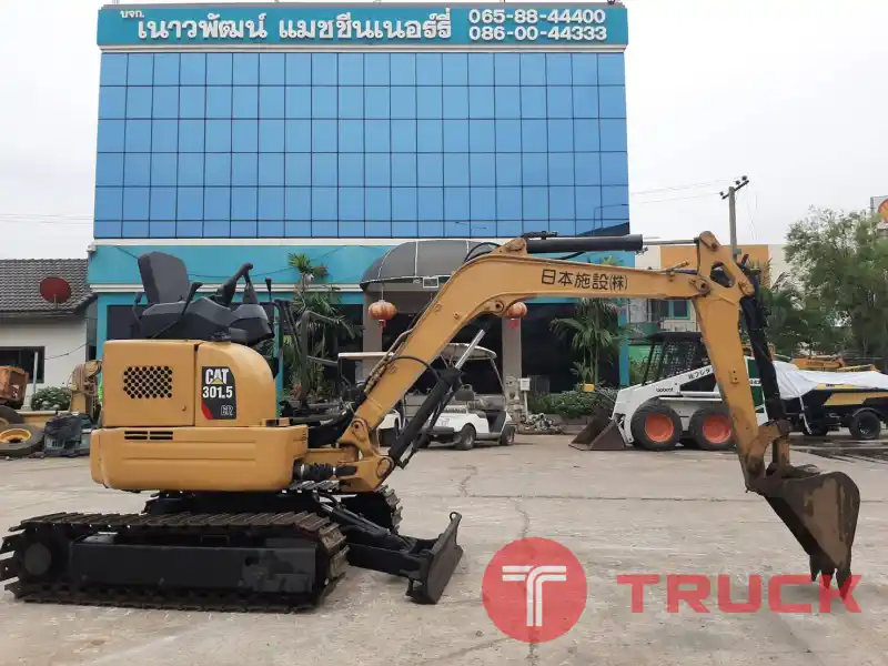 รถขุดมือสอง CAT 301.5 ขนาดเล็ก แทรคกางออกได้ นำเข้าจากญี่ปุ่นพร้อมทำงาน