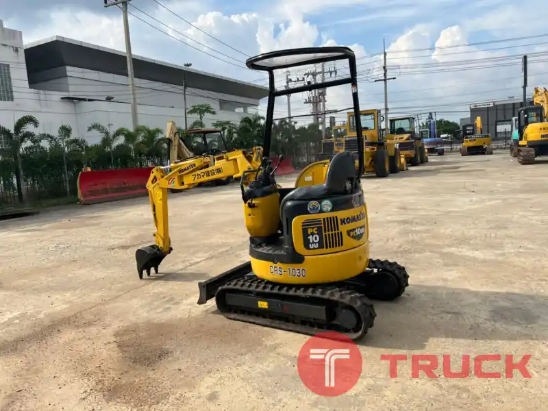 รถขุดมือสอง KOMATSU PC10UU-5 รถใช้งานมาน้อยนำเข้าจากญี่ปุ่น พร้อมทำงาน