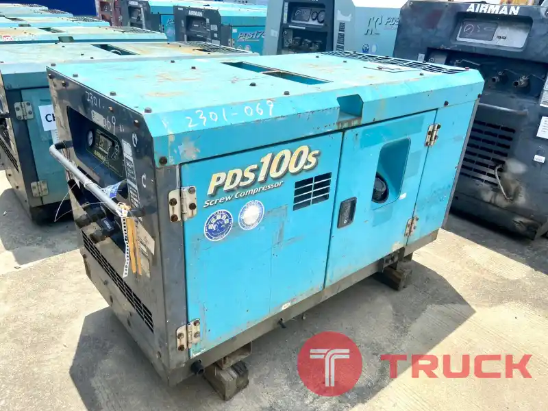 100CFM เครื่องปั๊มลม Airman PDS100S ปี2008 จากญี่ปุ่น โทร.080-6565422 หนิง