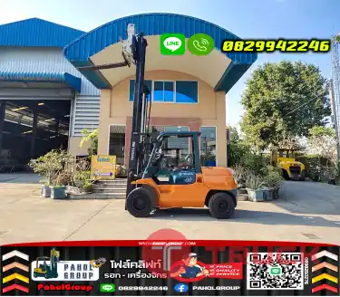 โฟล์คลิฟท์4ตัน 3ตัน 3.5ตัน ดีเซล TOYOTA งาฮิ้งค์ กระดก เท HINGE เช็คระบบพร้อมใช้ สภาพเหมือนใหม่ มือสองญี่ปุ่น ไม่เคยใช้ในไทยชมเครื่องจักร โฟล์คลิฟท์ รอก นับ1000รายการจากญี่ปุ่นWWW.PAHOLGROUP.COM