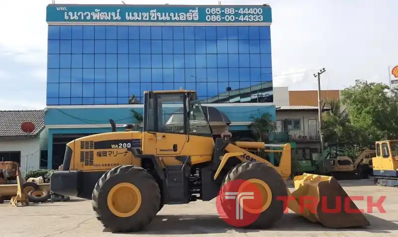 รถตักมือสอง KOMATSU WA200-6 รถใช้งานมาน้อยนำเข้าจากญี่ปุ่น ไม่เคยใช้งานในไทย รถตักมือสอง KOMATSU WA200-6 รถใช้งานมาน้อยนำเข้าจากญี่ปุ่น ไม่เคยใช้งานในไทย