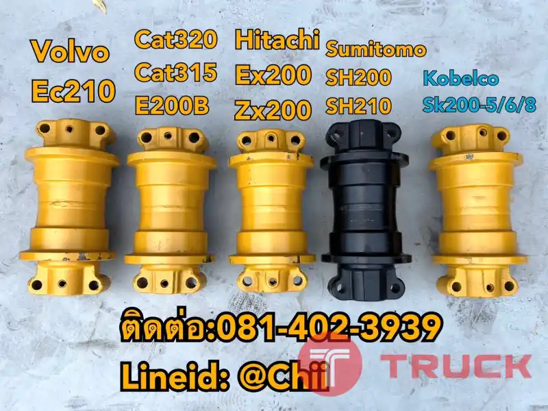 โรเลอร์ Ec210 volvo ขายอะไหล่แบคโฮ บางนา บางพลี สมุทรปราการ
