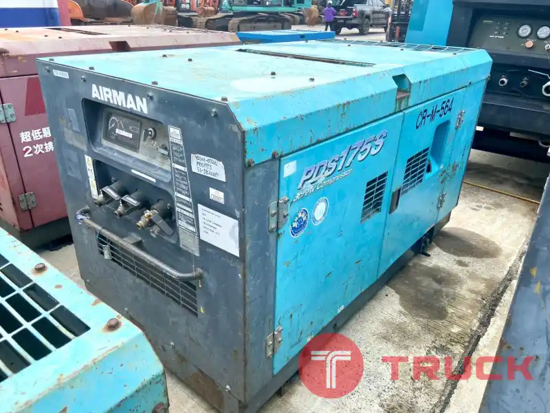 175CFM เครื่องปั๊มลม Airman PDS175S ปี2005 โทร 080-6565422 หนิง