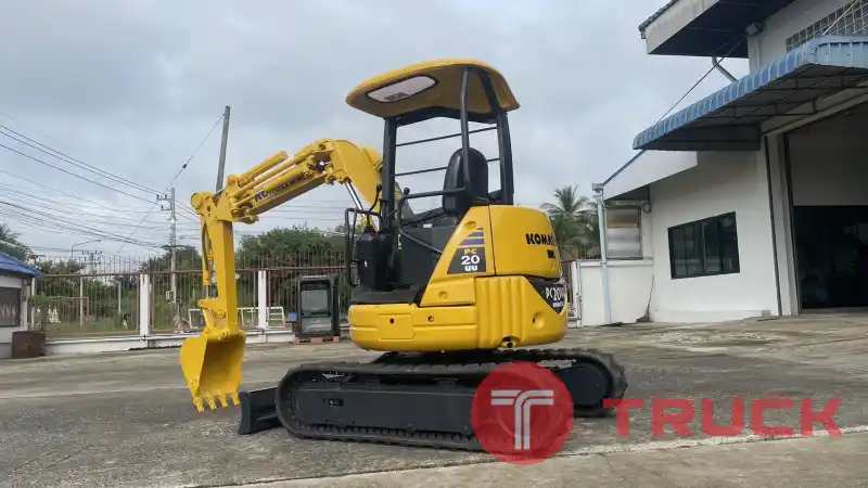 รถขุด Komatsu PC20UU มือสองญี่ปุ่น