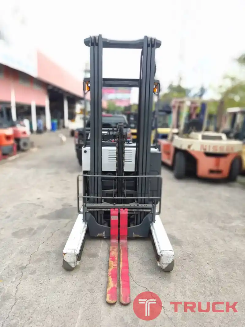 ขายฟอร์คลิฟท์ NICHIYU รุ่น FBRMW18-80B-600M รถไฟฟ้ายืนขับขนาด 1.8 ตัน เสา 3 ท่อน ยกสูง 6 เมตร รถมือสองสภาพดี นำเข้าจากญี่ปุ่น
