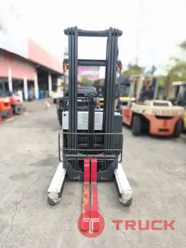 ขายฟอร์คลิฟท์ NICHIYU รุ่น FBRMW18-80B-600M รถไฟฟ้ายืนขับขนาด 1.8 ตัน เสา 3 ท่อน ยกสูง 6 เมตร รถมือสองสภาพดี นำเข้าจากญี่ปุ่น