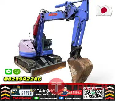 รถขุดตีนตะขาบ แบคโฮ แมคโคร KOMATSU PC50UU แทรคเหล็ก มือสองญี่ปุ่นไม่เคยใช้ในไทยชมเครื่องจักร โฟล์คลิฟท์ รอก นับ1000รายการจากญี่ปุ่นWWW.PAHOLGROUP.COM