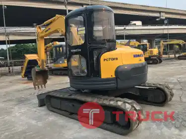 Komatsu PC70FR นำเข้าจากญี่ปุ่น สภาพพร้อมใช้งาน โทร 089-0080077,089-0050007,086-0044333,065-8844400 www.sangenjp.com www.nmc99.com