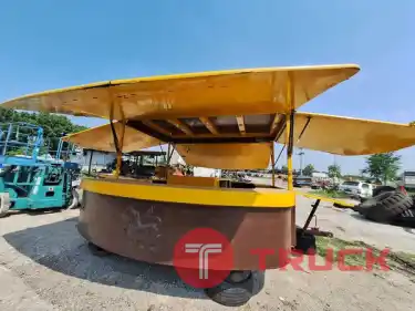 รถพ่วงร้านอาหาร เทรลเลอร์ ฟู๊ดทรัค แบบพับได้ ราคา 150,000บาท โทร : 094-7899445