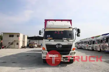 สิบล้อตู้สิบบานพ่วงแม่ลูก HINO VICTOR 500 260 แรงม้า แม่ปี60 ลูก ปี58