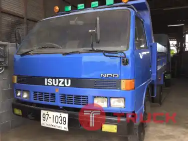 Isuzu NPR 6 ล้อ ดัมพ์ 5 คิว 115 แรงม้า สภาพดีพร้อมใช้งาน โทร.081-6349515