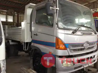 HINO 6 ล้อ ดัมพ์ใหญ่จุ 6 คิว 185 แรงม้า สภาพดีพร้อมใช้งาน