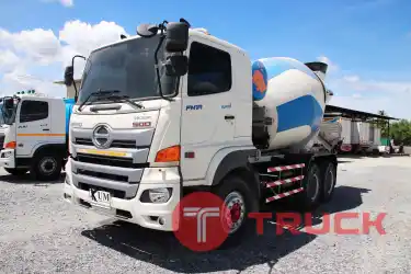 สิบล้อโม่ปูน HINO VICTOR 500 344 แรงม้า ปี 63