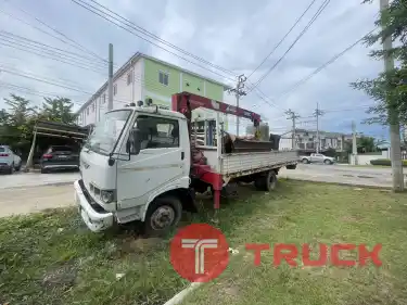ขายค่ะ ! รถ 6 ล้อ ติดเครน HINO 390,000 บาทถ้วน