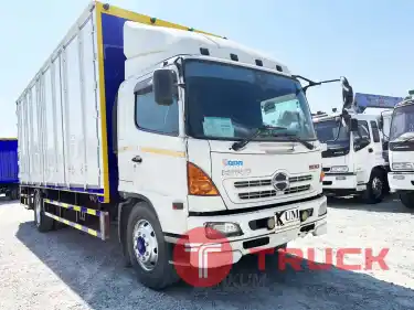 หกล้อตู้สิบบาน HINO QDR 500 212 แรงม้า ปี 55