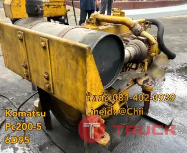 เครื่อง 6d95 pc200-5 komatsu ขายอะไหล่แบคโฮ บางนา บางพลี