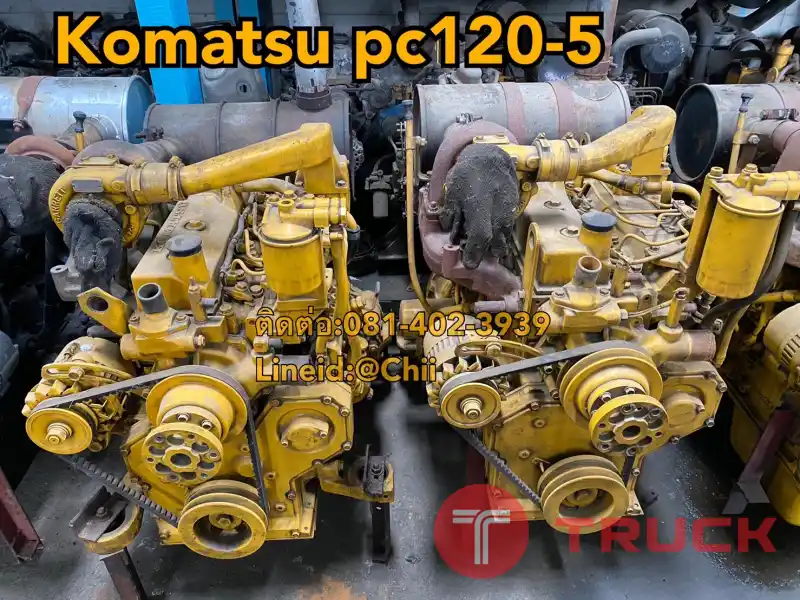 เครื่อง pc120-5 4d95 komatsu ขายอะไหล่แบคโฮ บางนา บางพลี