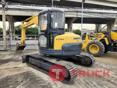 Komatsu PC70FR นำเข้าจากญี่ปุ่น สภาพพร้อมใช้งาน โทร 089-0080077,089-0050007,086-0044333,065-8844400 www.sangenjp.com www.nmc99.com