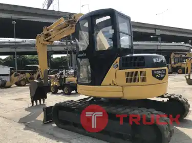 รถขุดมือสอง KOMATSU PC75UU-2 รถนำเข้าจากญี่ปุ่น www.nmc99.com, www.sangenjp.com คุณชัญญา 0658844400, คุณชุมพล 0860044333