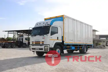 หกล้อตู้สิบบาน ISUZU FTR 240 แรงม้า ปี 56